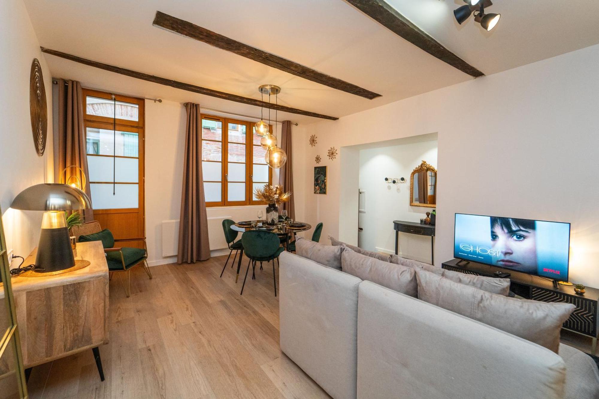 Appartement Typique Hyper Centre Albi - Neuf Premium - Parking Gratuit Eksteriør billede