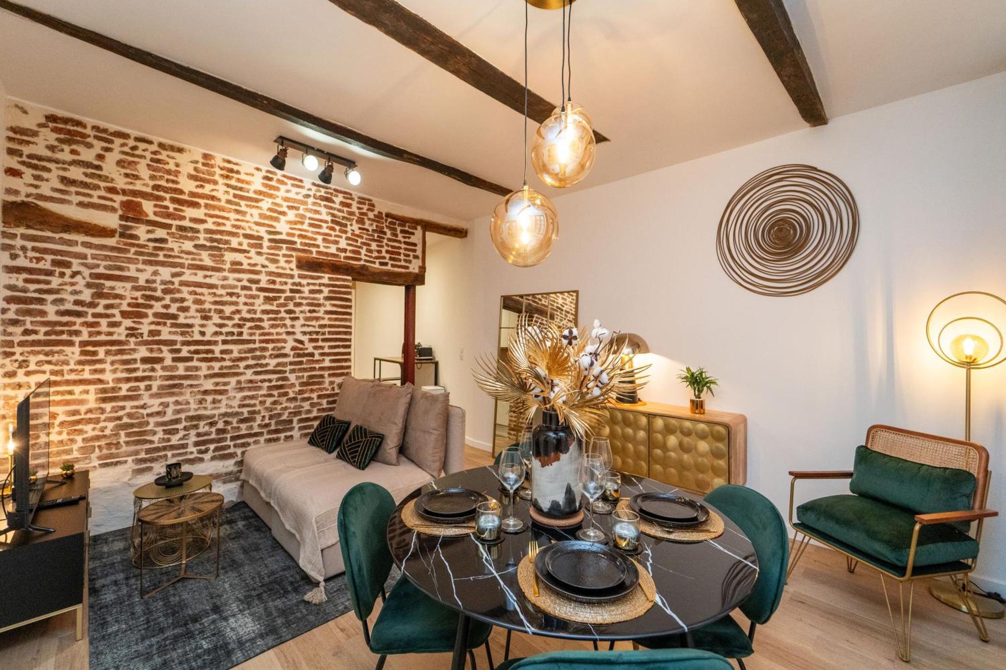 Appartement Typique Hyper Centre Albi - Neuf Premium - Parking Gratuit Eksteriør billede