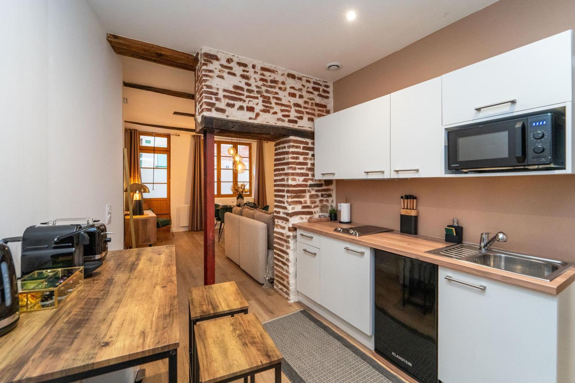 Appartement Typique Hyper Centre Albi - Neuf Premium - Parking Gratuit Eksteriør billede