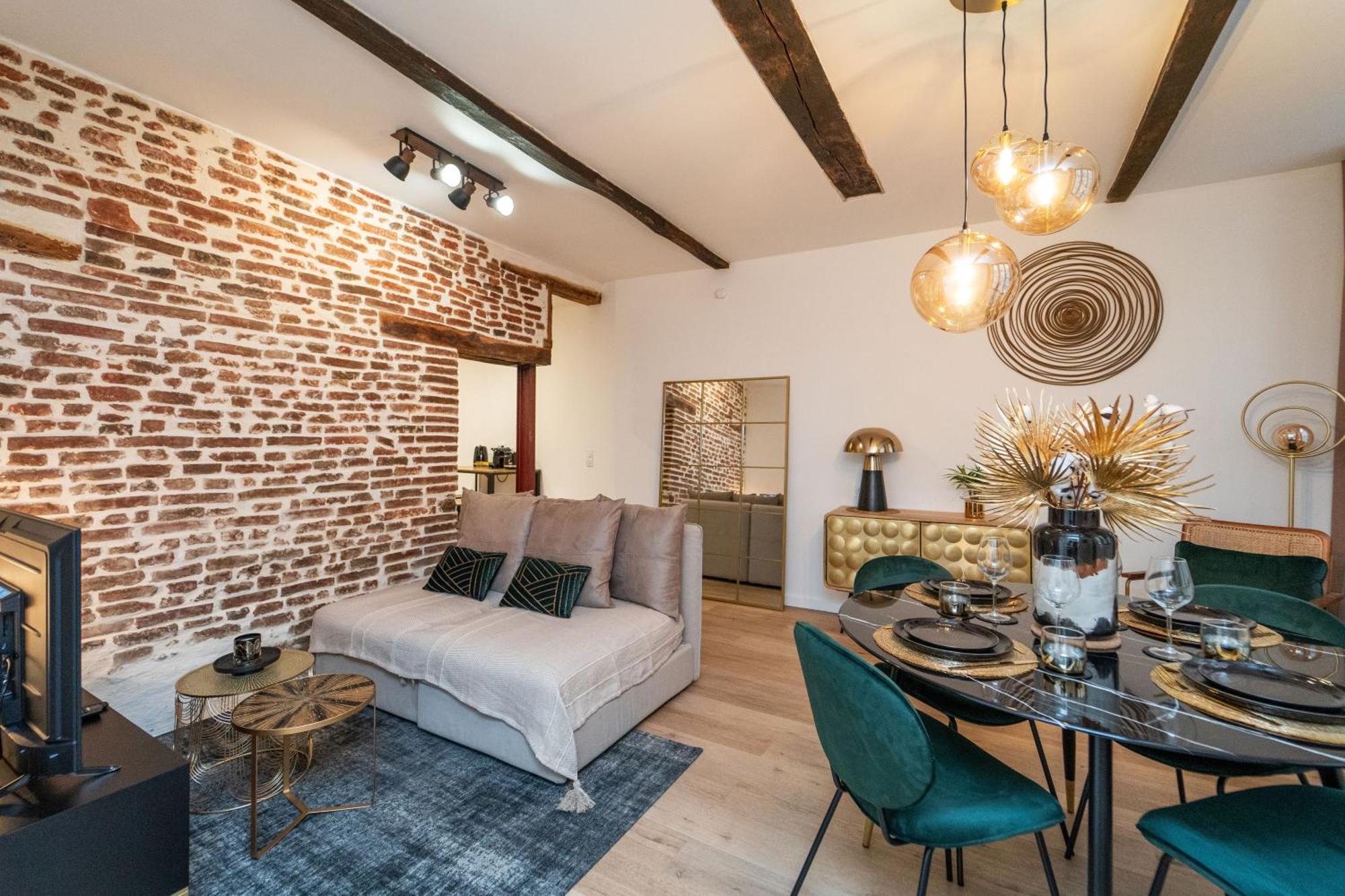 Appartement Typique Hyper Centre Albi - Neuf Premium - Parking Gratuit Eksteriør billede
